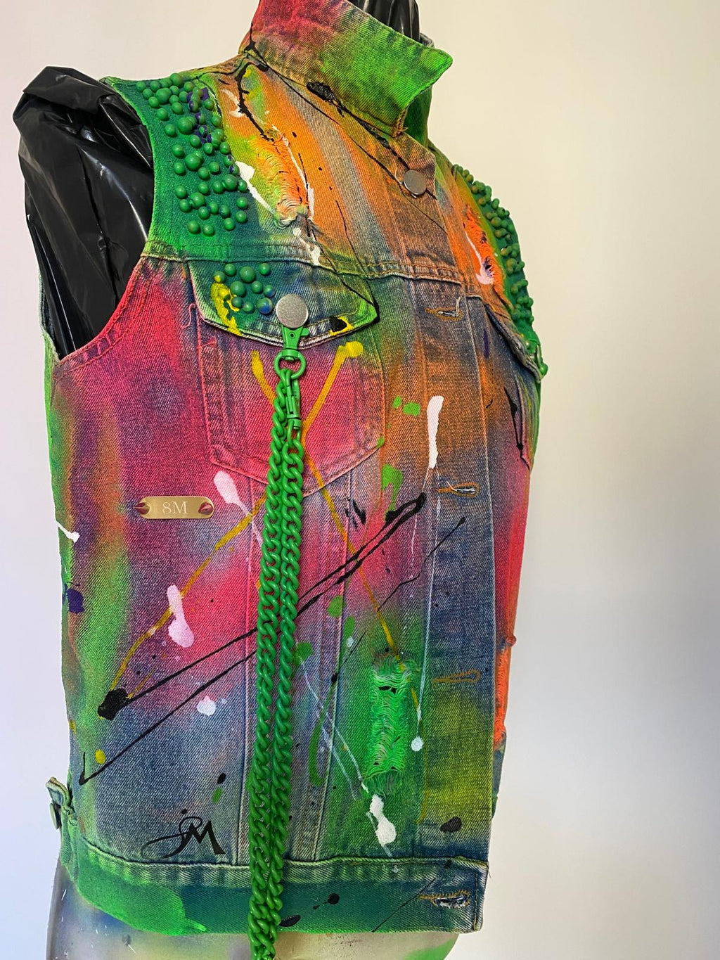 Peter Pan – Gilet Denim Fluo | Limited Edition