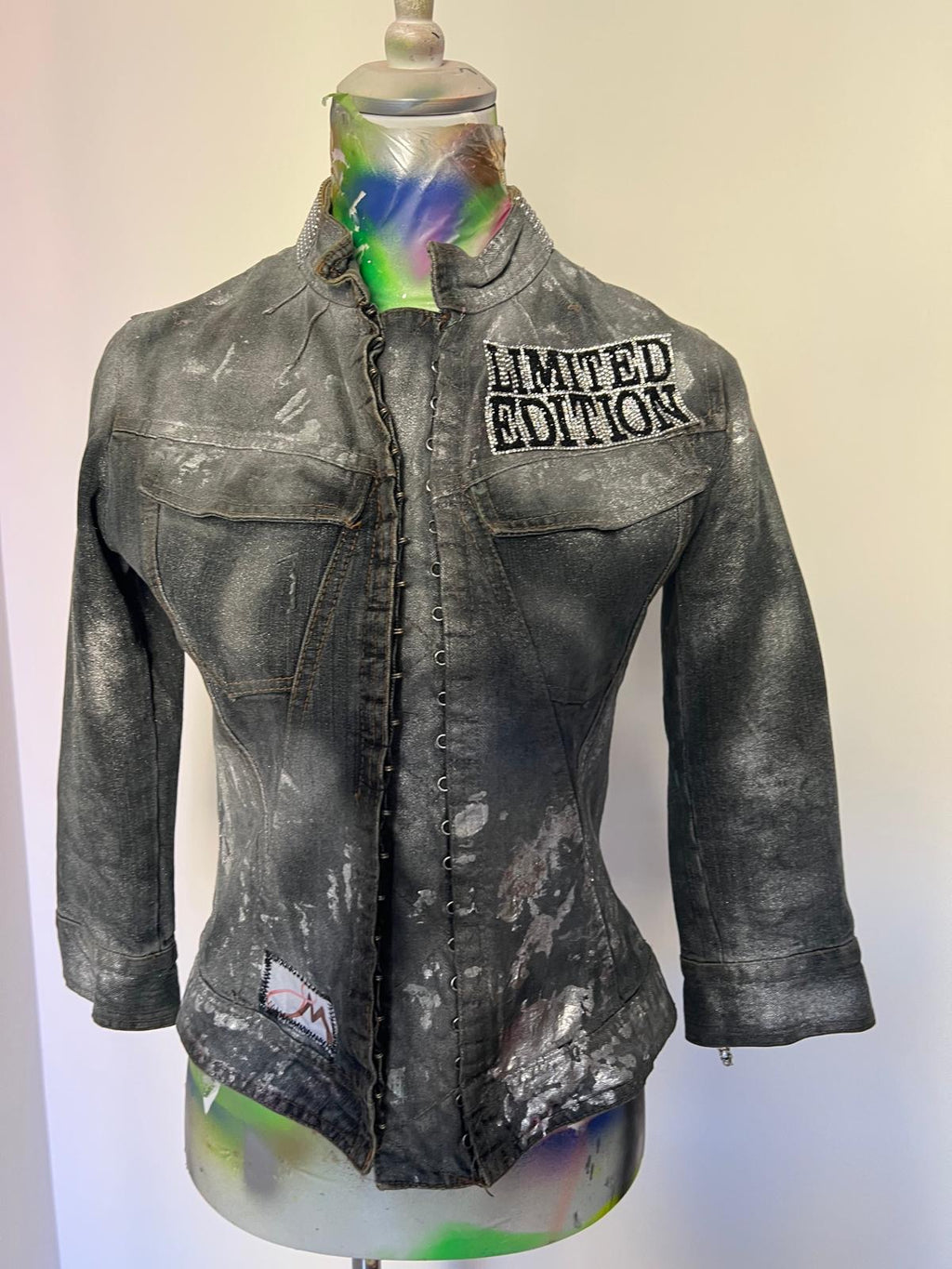 Giacca denim chiaro