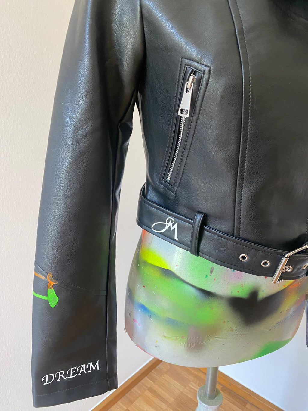 Chiodo Ecopelle Nero 8M – Limited Edition