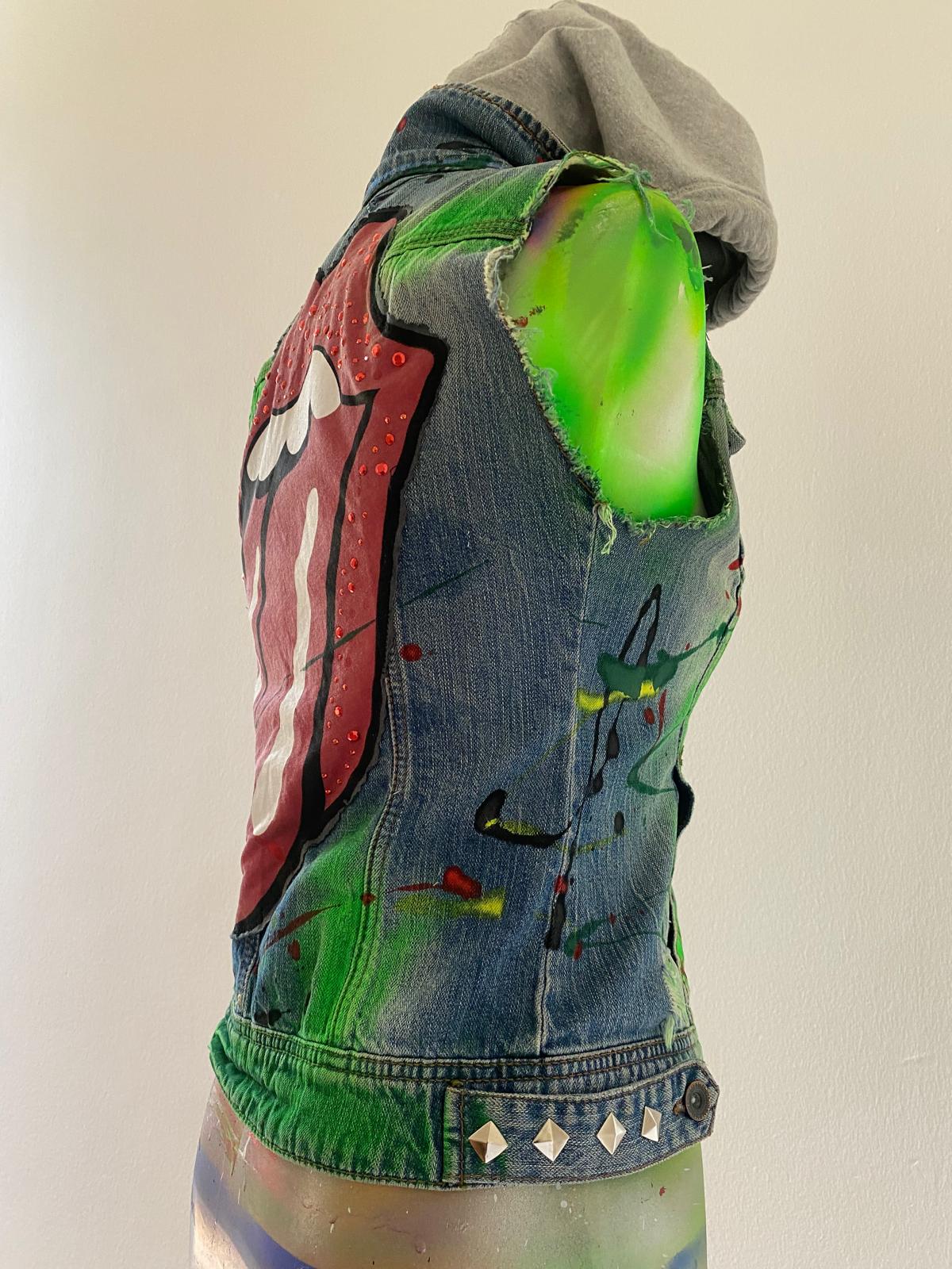 Gilet Denim Fluo 8M – Limited Edition