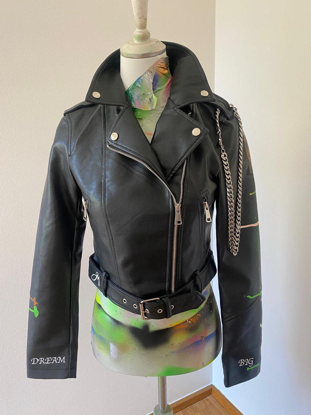 Chiodo Ecopelle Nero 8M – Limited Edition