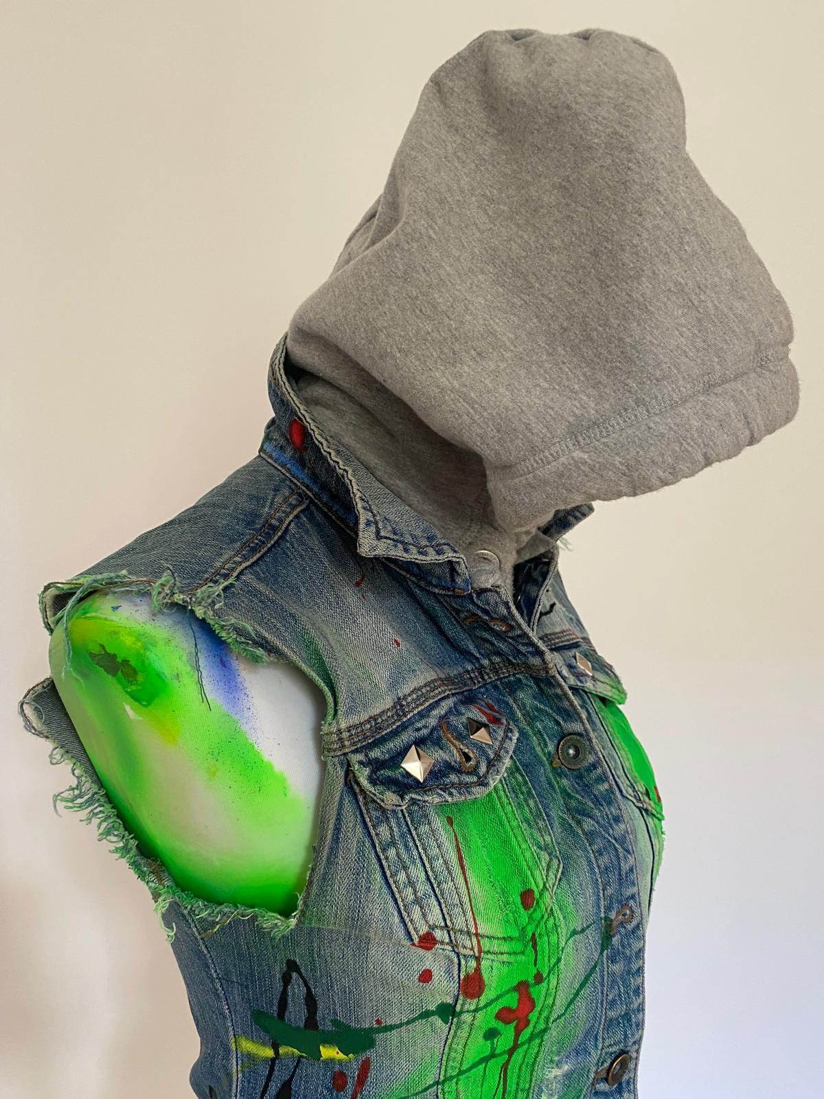 Gilet Denim Fluo 8M – Limited Edition