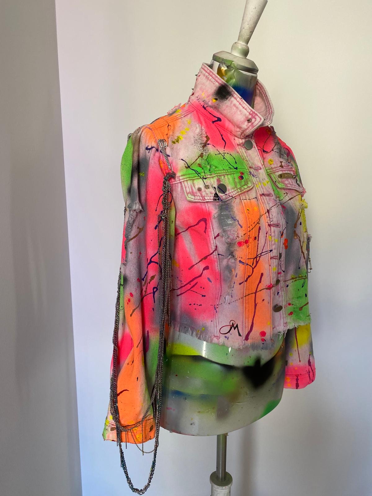 Bolero Denim&nbsp; D.B Rosa Fluo | Limited Edition