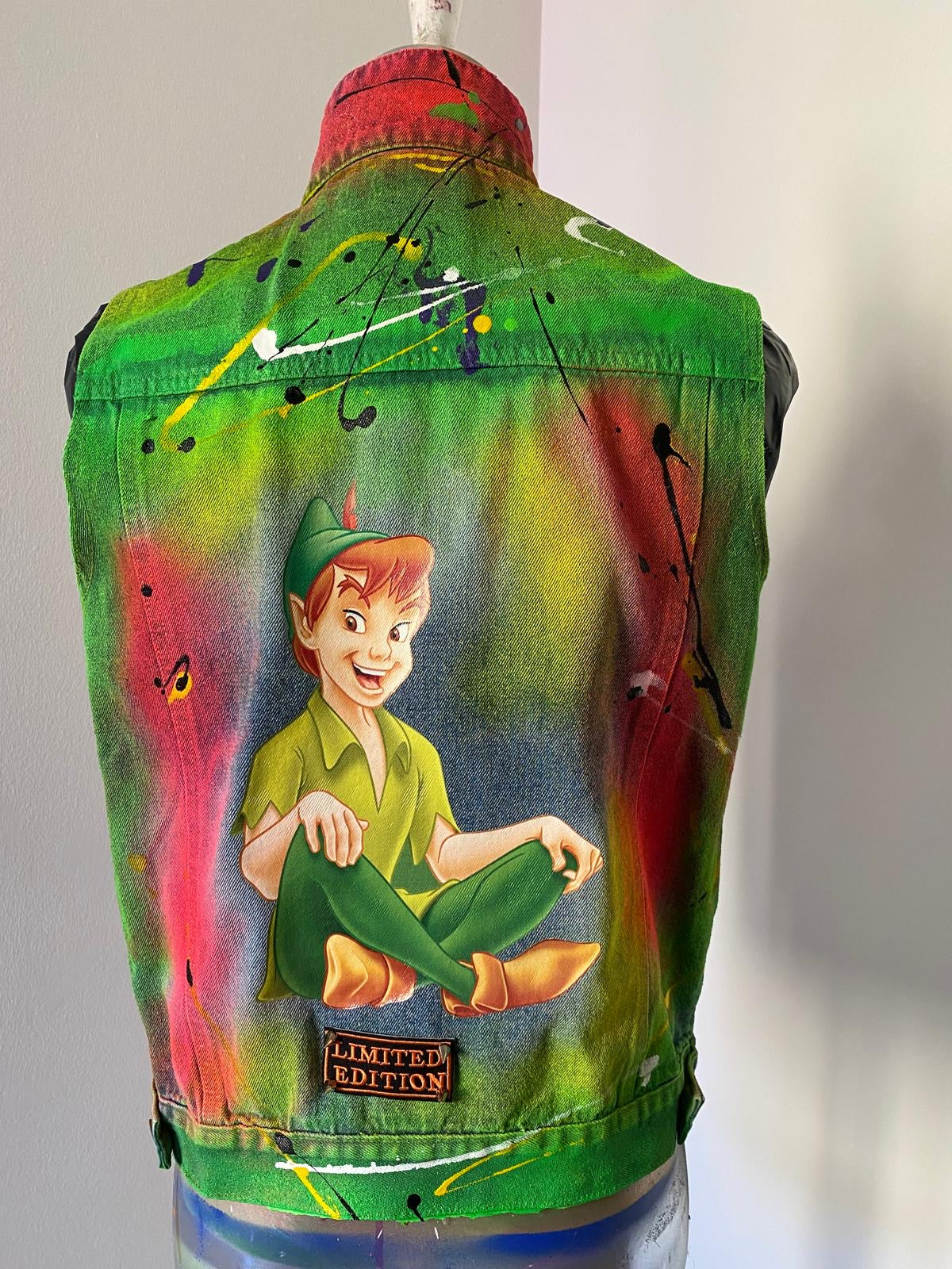 Peter Pan – Gilet Denim Fluo | Limited Edition