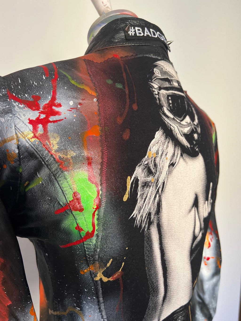 Giacca in vera pelle “Bad Girl”