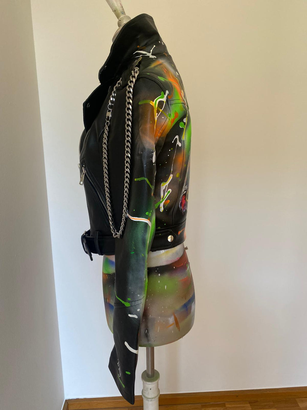 Chiodo Ecopelle Nero 8M – Limited Edition
