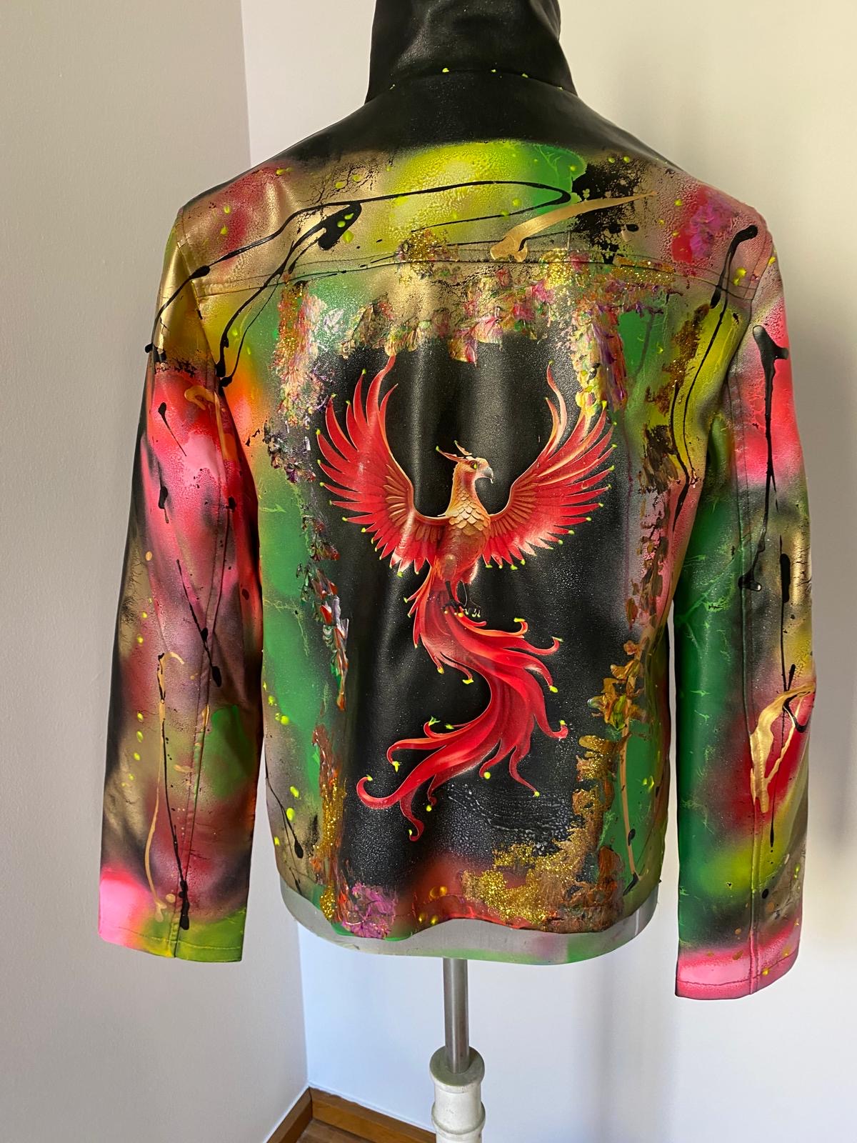 Giacca Fenice ecopelle - Limited edition