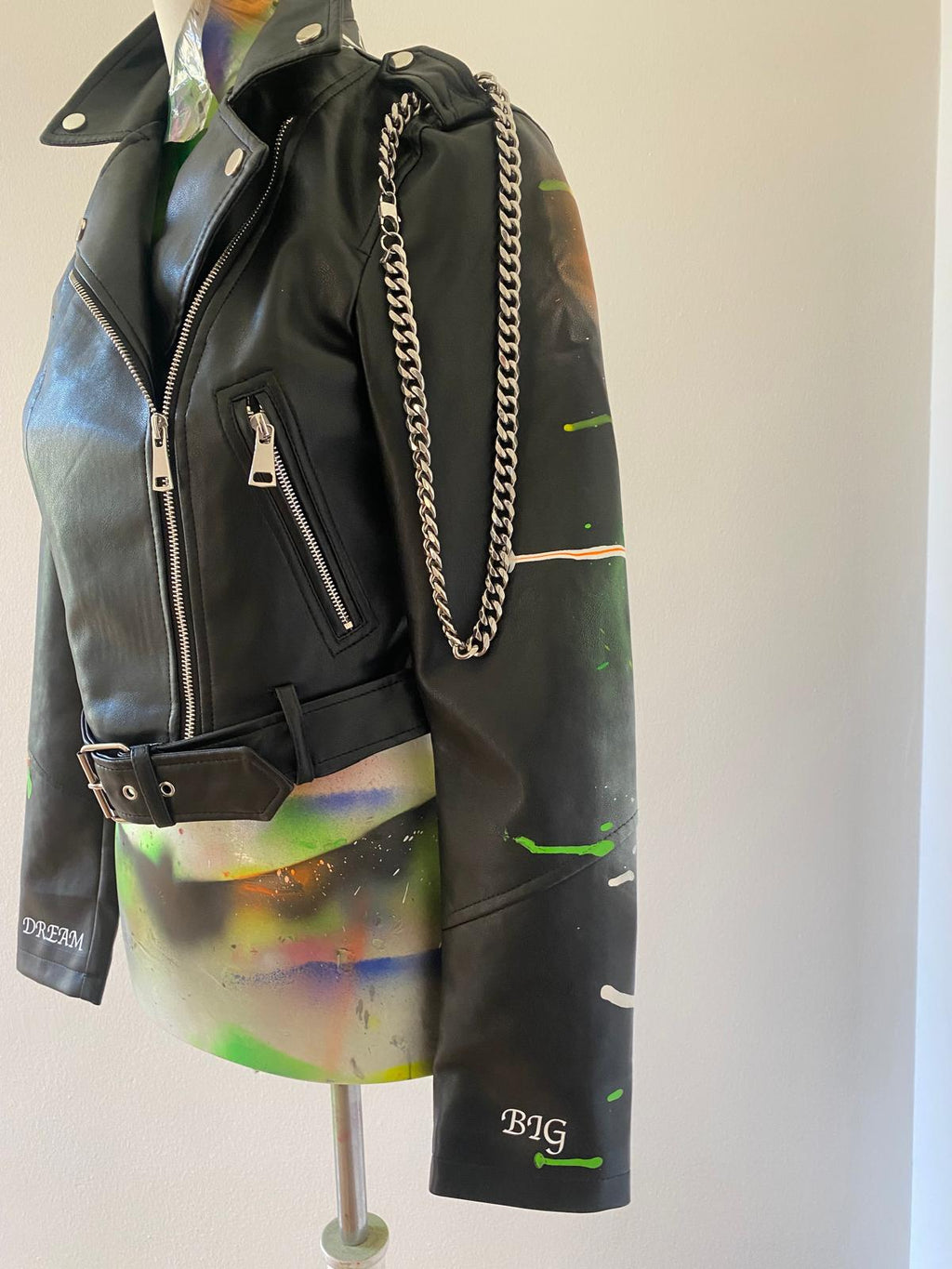 Chiodo Ecopelle Nero 8M – Limited Edition