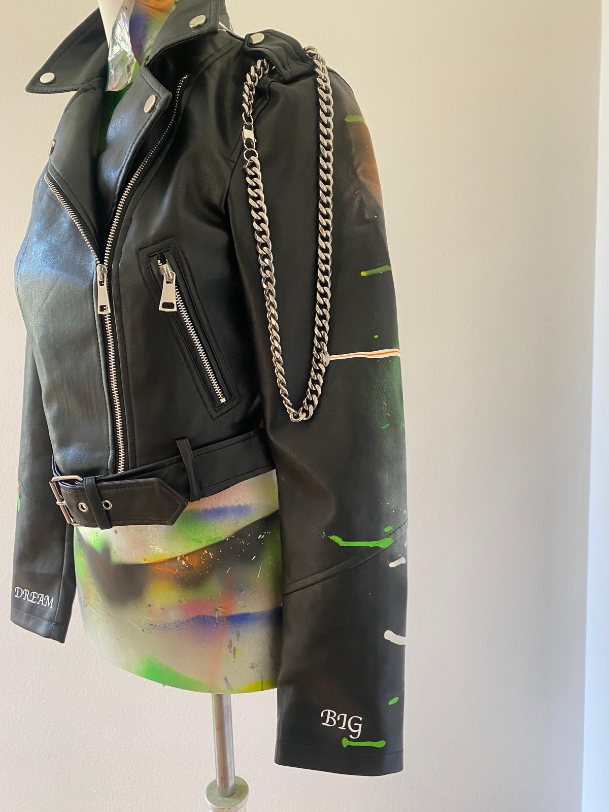Chiodo Ecopelle Nero 8M – Limited Edition
