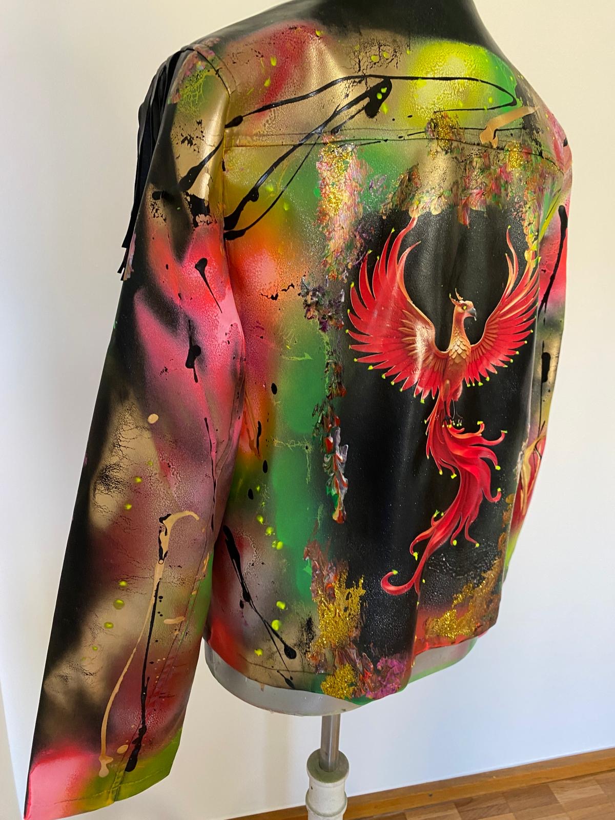Giacca Fenice ecopelle - Limited edition