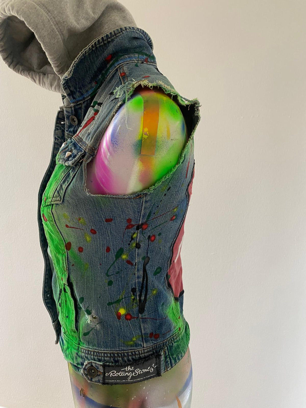 Gilet Denim Fluo 8M – Limited Edition