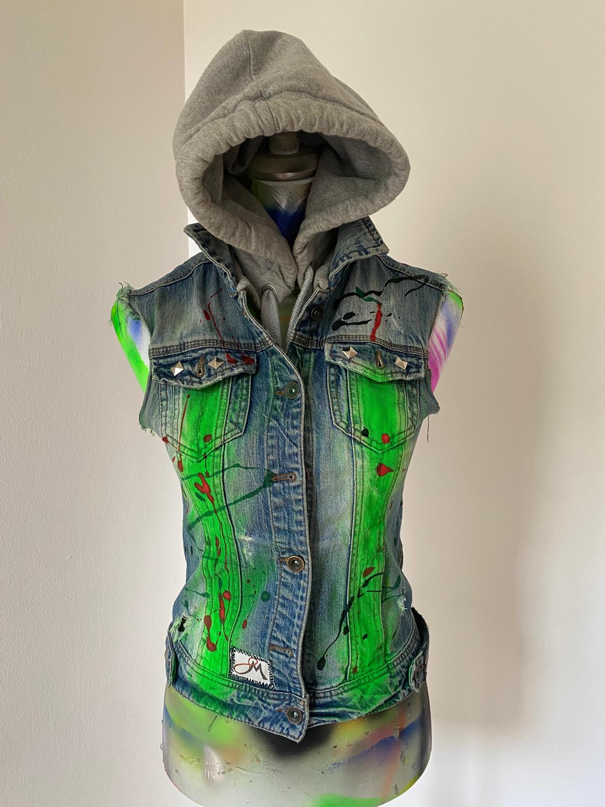 Gilet Denim Fluo 8M – Limited Edition