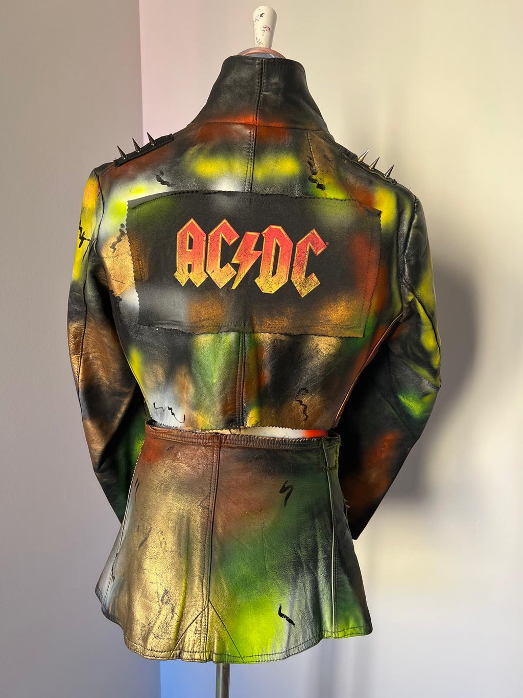 Completo in pelle Rock