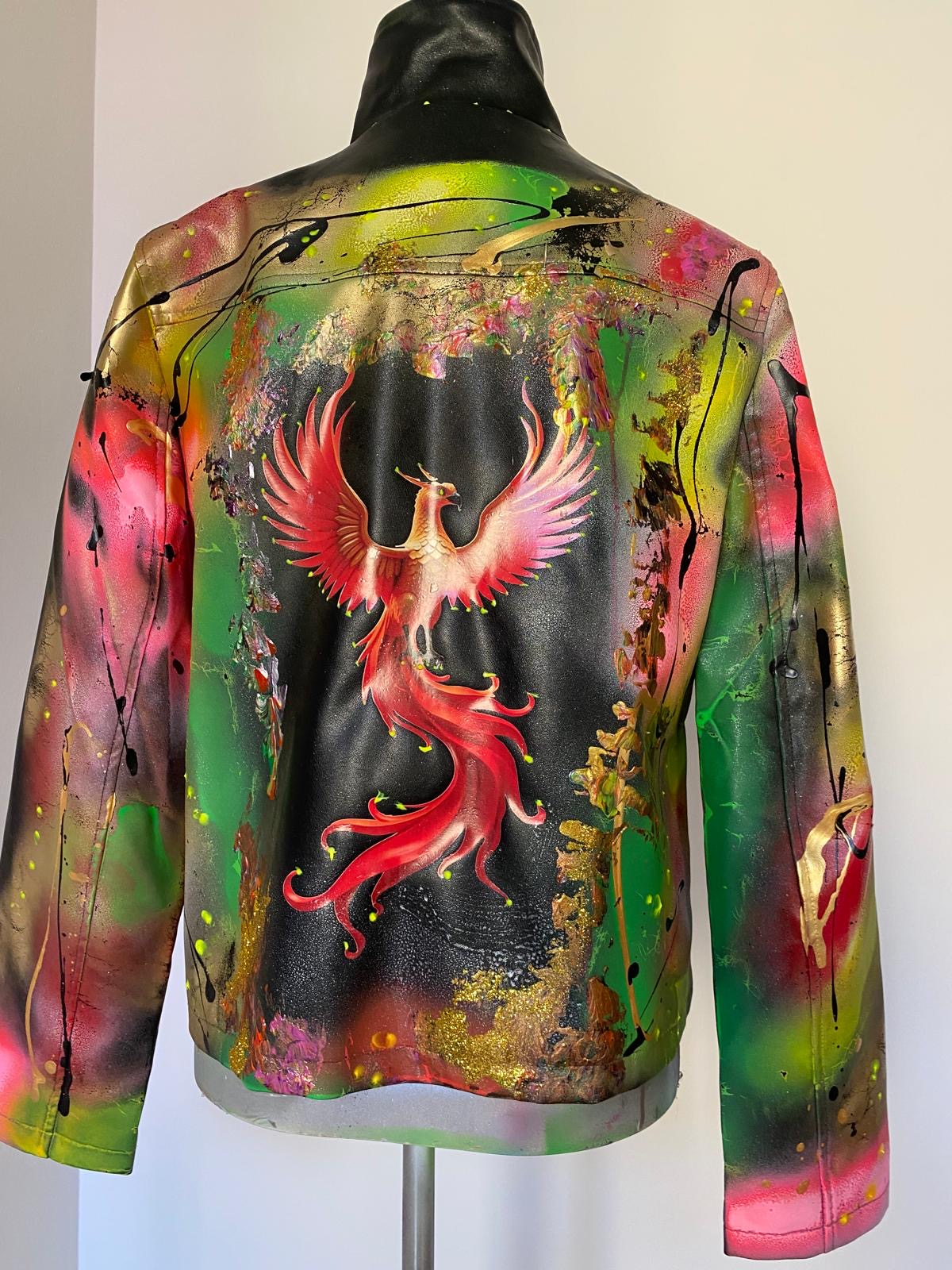 Giacca Fenice ecopelle - Limited edition