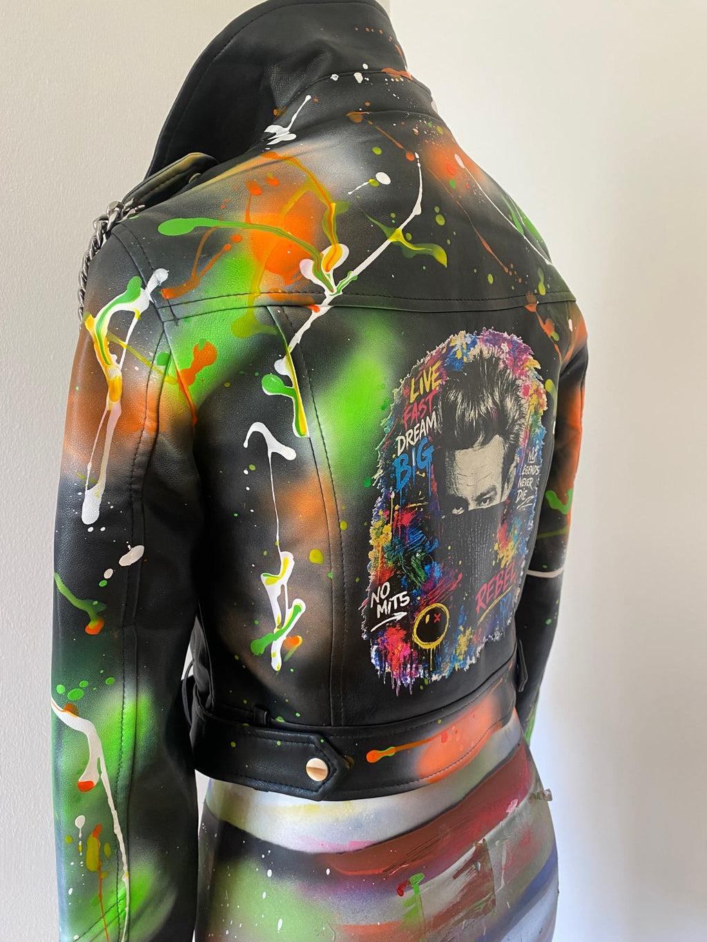 Chiodo Ecopelle Nero 8M – Limited Edition