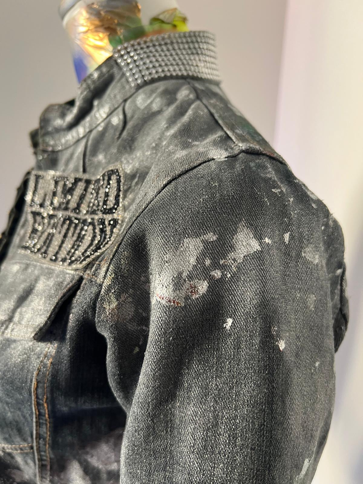 Giacca denim chiaro